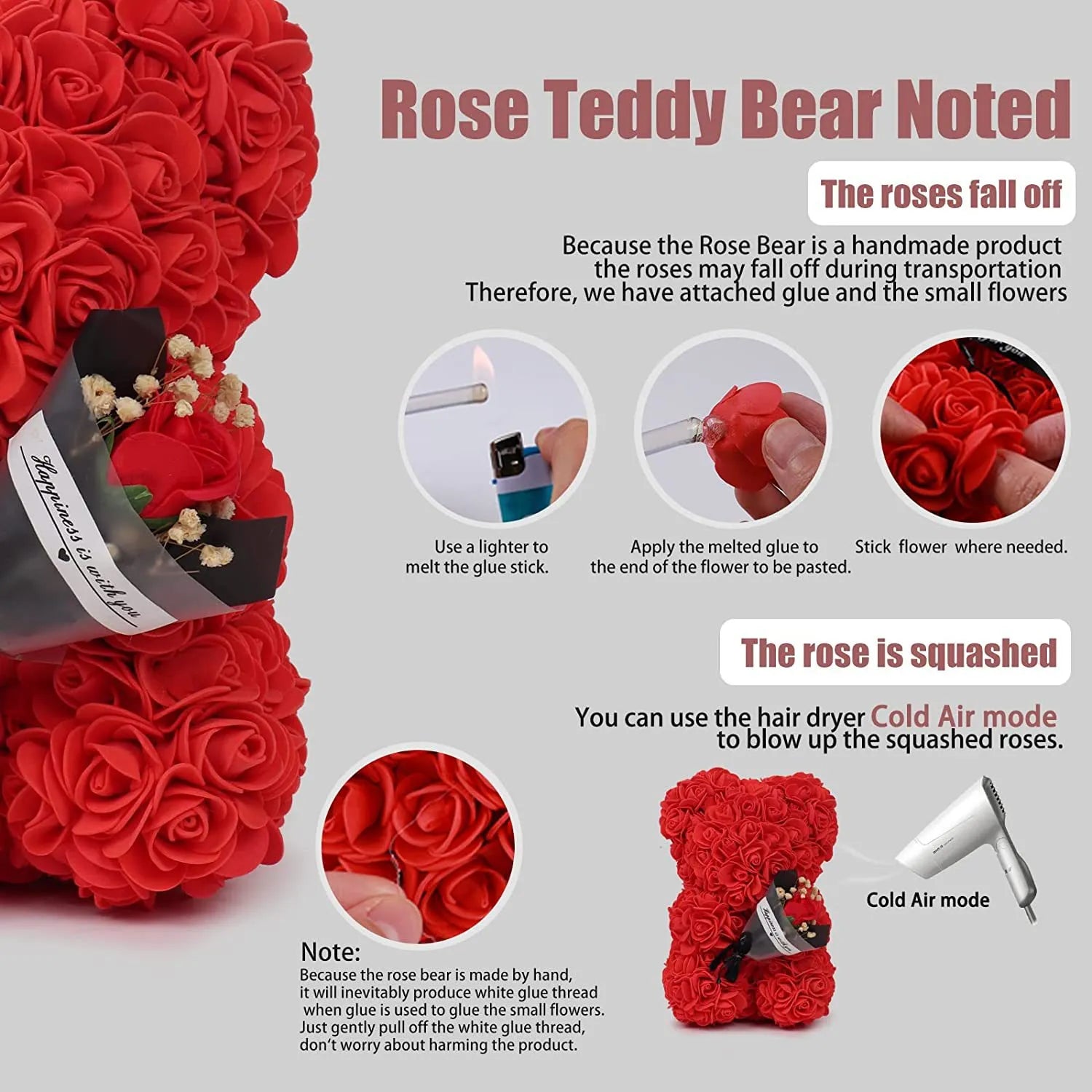 Rose Gift for Valentine's & Birthdays